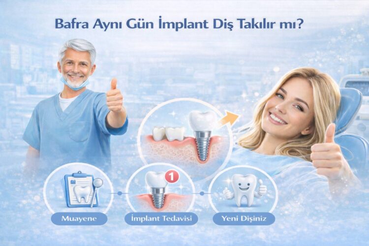 samsun bafra implant tedavisi aynı gün diş takan yerler